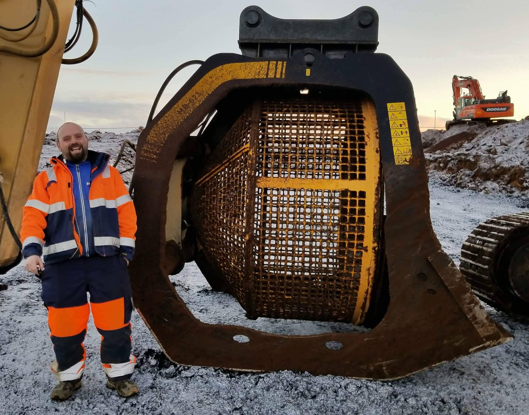 Stórt verkefni — landmótun